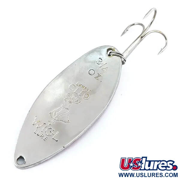 Seneca Little Cleo (Hula Girl) Blizgė, Nikelis / Raudona, 21g, #10896