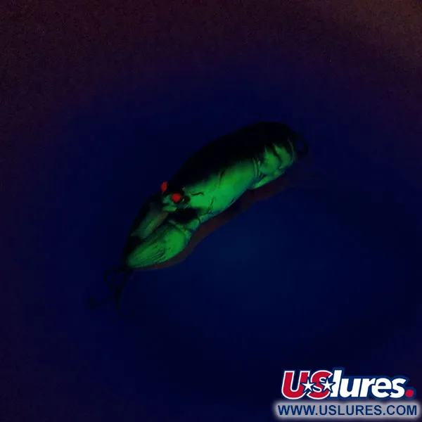 Rebel Wee-Crawfish Shallow UV Vobleris, Rudas/Geltonas, 2.5g, UV, #10904