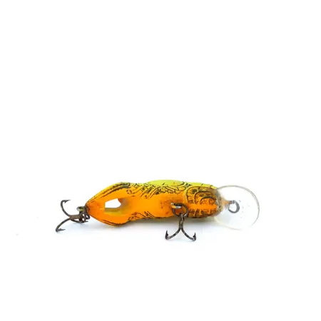 Rebel Wee-Crawfish Shallow UV Vobleris, Rudas/Geltonas, 2.5g, UV, #10904