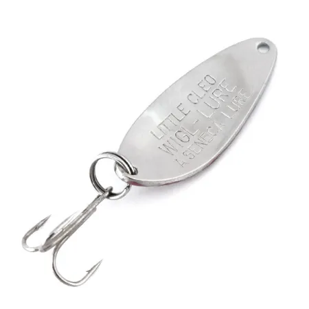 Seneca Little Cleo Blizgė, Nikelis / Raudona, 7g, WIGL-LURE, #10917