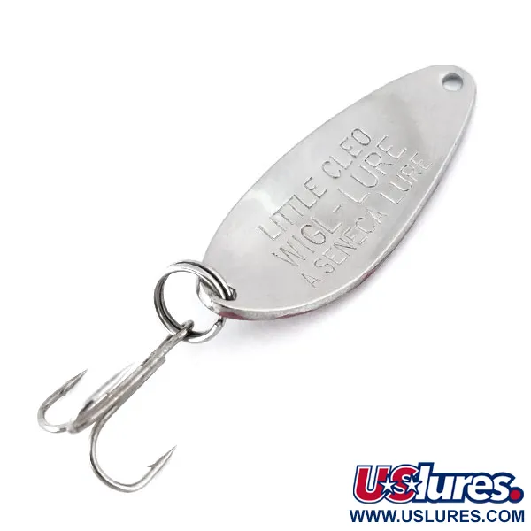Seneca Little Cleo Blizgė, Nikelis / Raudona, 7g, WIGL-LURE, #10917