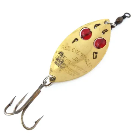 Hofschneider Red Eye junior Blizgė, Auksas / Raudona, 13g, Stiklas, #10929