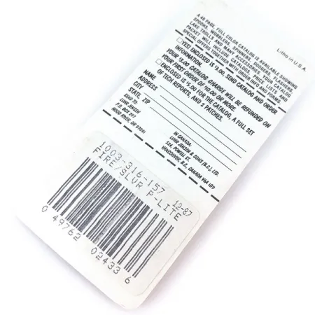 Luhr Jensen Krocodile UV Vartiklė, Fire / Sidabras, 7g, UV danga, #10977