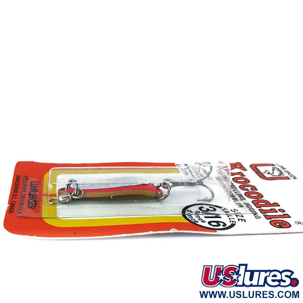 Luhr Jensen Krocodile UV Vartiklė, Fire / Sidabras, 7g, UV danga, #10977