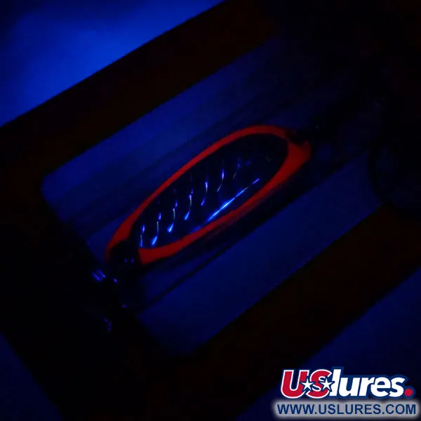 Luhr Jensen Krocodile UV Vartiklė, Fire / Sidabras, 7g, UV danga, #10977