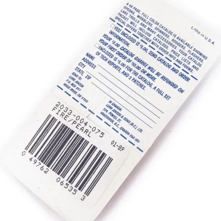 Luhr Jensen Pro Trout 4 UV Sukrė, Fire Pearl, 8g, UV, #10979