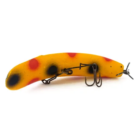 Yakima Bait FlatFish X5 Vobleris, Geltona/Raudona/Juoda, 7g, Vintage, #10995