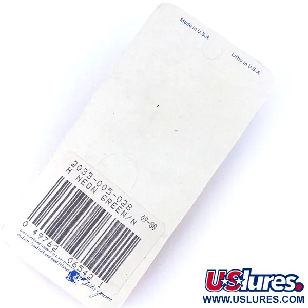 Luhr Jensen Pro Trout 5 Suktukas, Green Metallic, 11g, Muštas, #11010