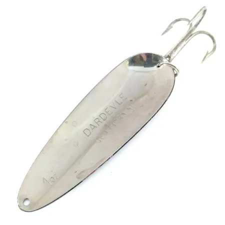 Eppinger Dardevle Blizgė, Balta / Juoda / Nikelis, 28g, #11016