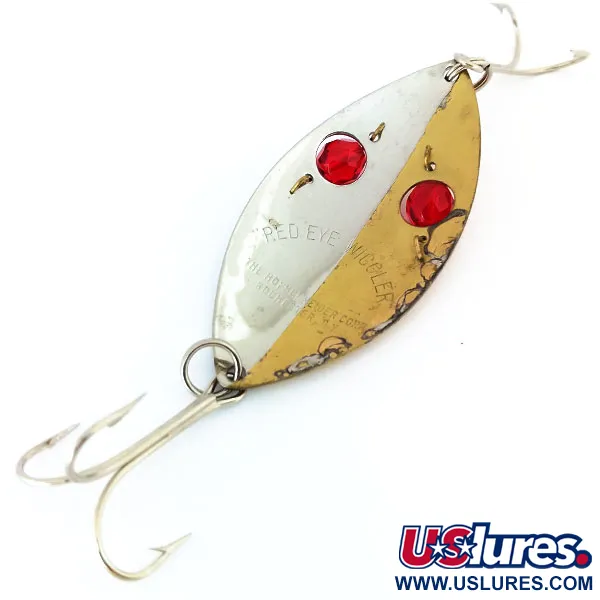 Hofschneider Red Eye Wiggler Blizgė, Auksas/Nikeliuotas, 25g, #11025