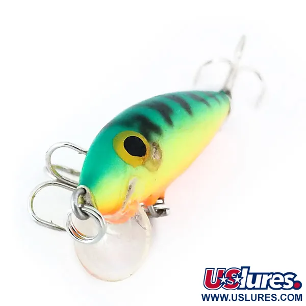 Rapala Countdown S4 UV Vobleris, Fire Tiger, 4g, UV danga, #11031