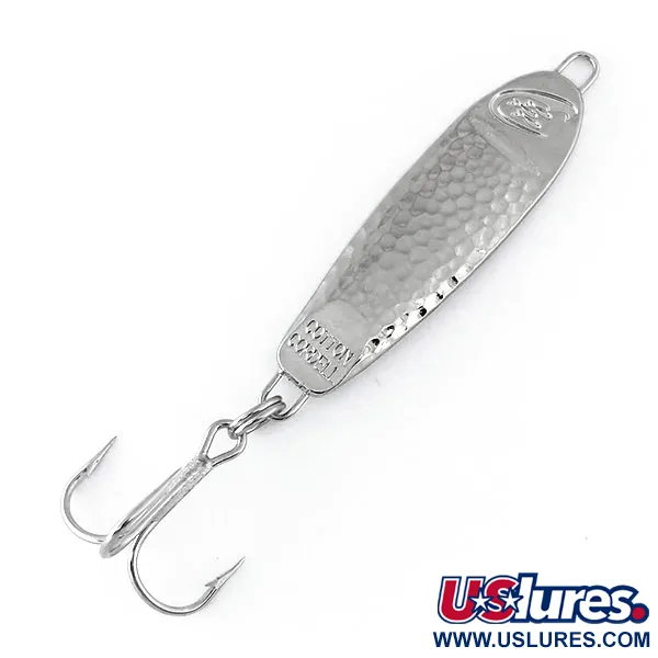 Cotton Cordell CC Spoon Jig Lure, Kaltas Nikelis, 14g, Džigas, #11069