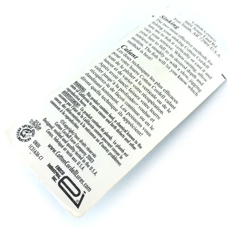 Cotton Cordell Sinking Kit Blizgė, Kaltas sidabras, 28g, #11070