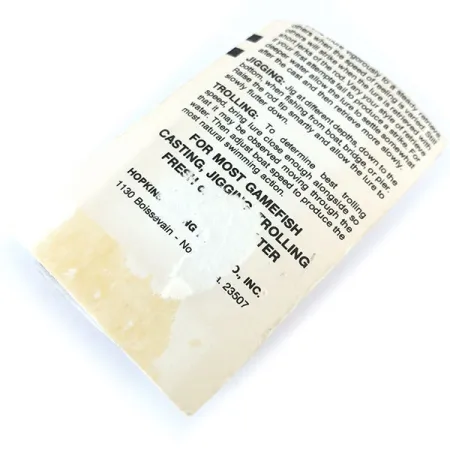 Hopkins Shorty Jig Lure Blizgė, Kaltas auksas, 21g, Vintage, #11072