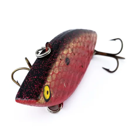 Strike King Diamond Shad Lipless Crankbait, Tamsiai raudona, 14g, Vintage, #11089