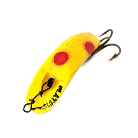 Yakima Bait FlatFish F3 Masalas, Geltona / Raudona, 0,9g, #11141