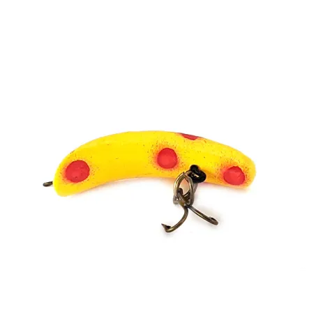 Yakima Bait FlatFish F3 Masalas, Geltona / Raudona, 0,9g, #11141