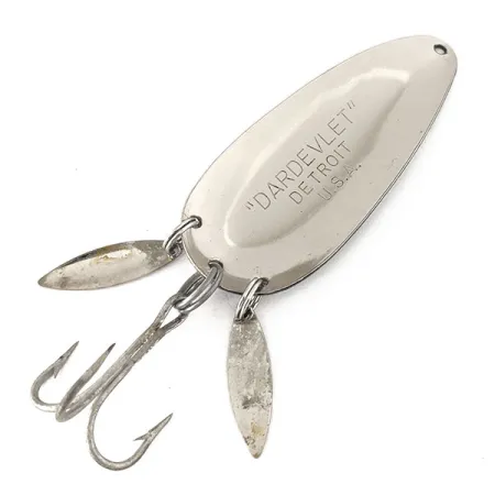 Dardevle Dardevlet Klicker Blizgė, Nikelis/Mėlyna, 21g, #11146