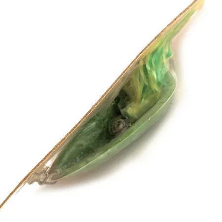 Hydro Lures Weedless Hydro Spoon Blizgė, Žalia, 17g, Nežolėjanti, #11152