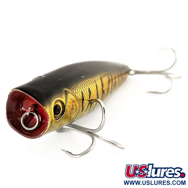 Bass Pro Shops XTS Popperis, Golden Tiger, 10,5g, Barškutis, #11170