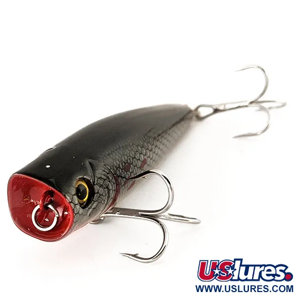 Bass Pro Shops XTS Popperis, Pilkas, 10,5g, Paviršinis Masalas, #11172