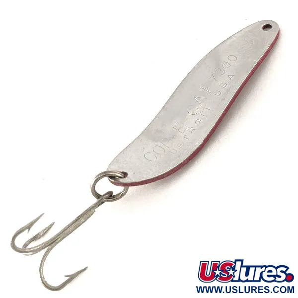 Dardevle Cop-E-Cat 7300 Blizgė, Raudona/Balta/Nikelis, 10g, #11176