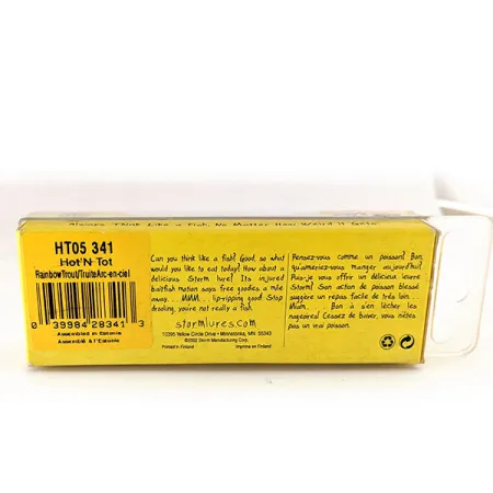 Storm Hot'N Tot Thin Fin Vobleris, Upėtakis, 5.3g, #HT05 341