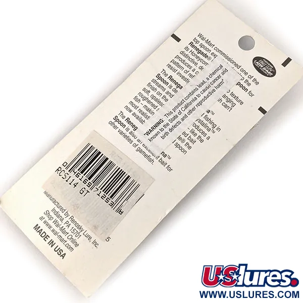 Renegade Crystalina Spoon, Auksinė-Oranžinė, 11g, Blizgė, #RCS114 GT