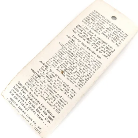 Hopkins No=Eql Jig Lure Švytuoklė, Kaltas nikelis, 14g, #11193