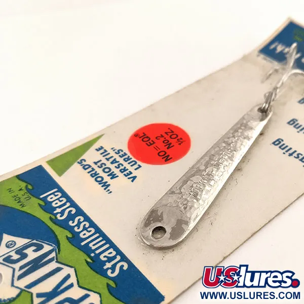 Hopkins No=Eql Jig Lure Švytuoklė, Kaltas nikelis, 14g, #11193