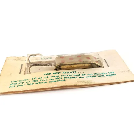 Jake's Lures Lil Jake Vartiklė, Brass / Red, 9g, USA, #11197