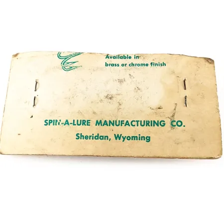 Jake's Lures Lil Jake Vartiklė, Brass / Red, 9g, USA, #11197