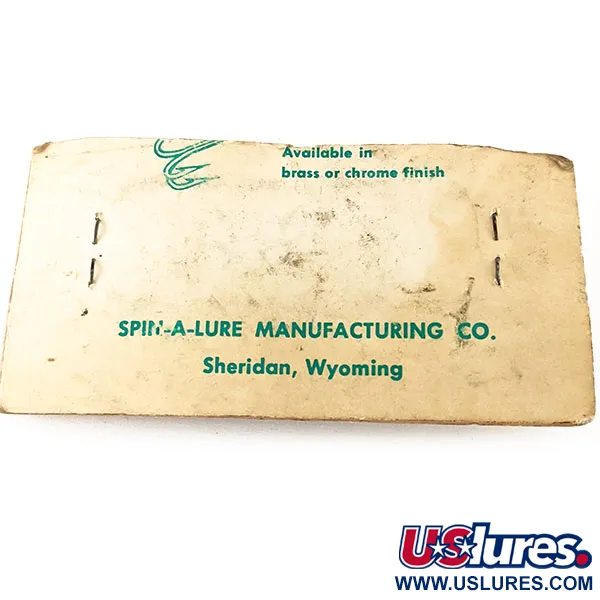 Jake's Lures Lil Jake Vartiklė, Brass / Red, 9g, USA, #11197