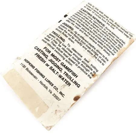 Hopkins Shorty 45 Jig Lure, Kaltas nikelis, 14g, Džigas, #11240