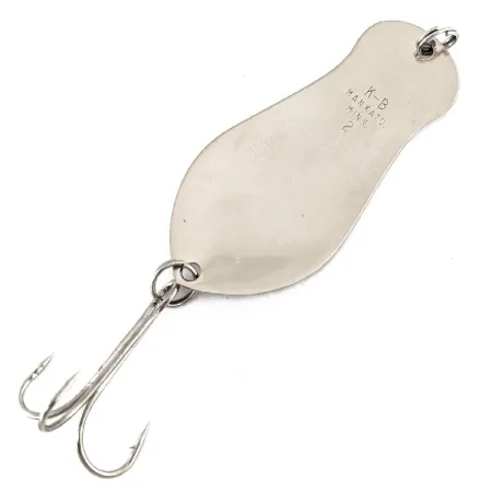 K-B Bait K-B Spoon Blizgė, Nikelis, 14g, Vintage Stilius, #11251