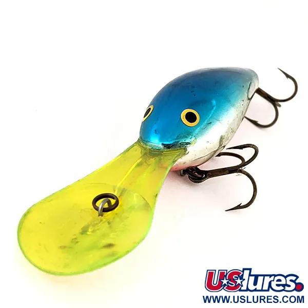 Rapala Down Deep Rattlin Fat Rap, Mėlynas chromas, 17g, 8.5m, #11274