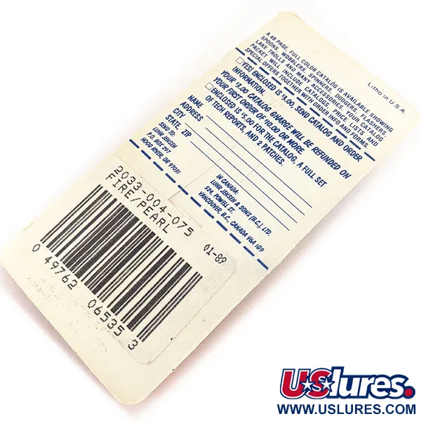 Luhr Jensen Pro Trout 4 UV Sukriukė, Fire Pearl, 8g, UV danga, #11276