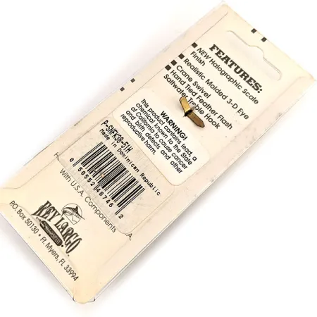 Wahoo Key Largo Swim'n Fin Blizgė, Mėlyna, 11g, Plunksna, #11290