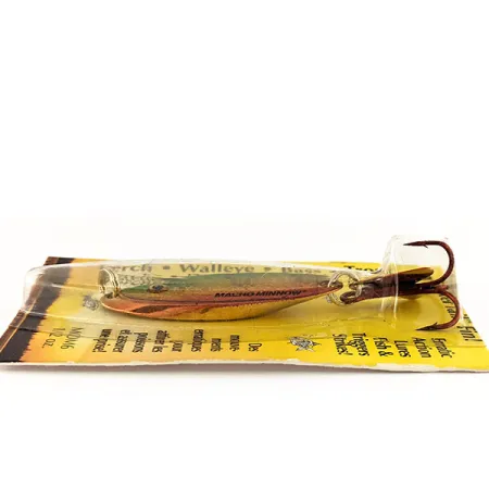 Northland Macho Minnow Vartiklė, Rainbow Green, 14g, Kicker Tail, #11291
