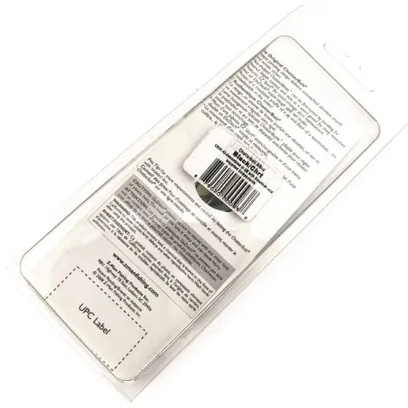 Z-Man Chatterbait Bladed Jig, Nikelis/Juoda, 11g, EZ Skirt, #11297