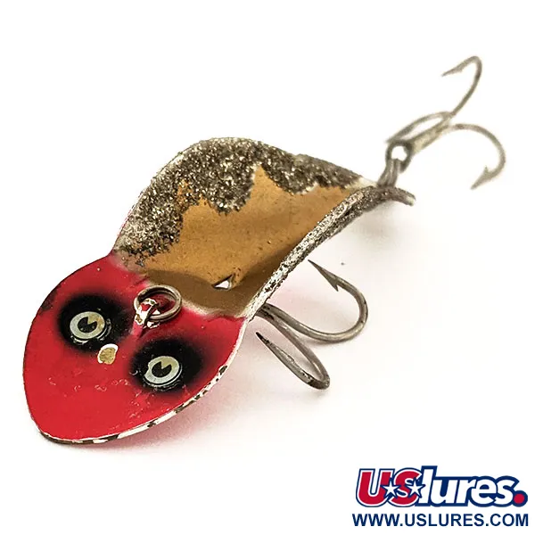 Buck Perry Spoonplug Blizgė, Raudona/Balta/Auksinė, 10g, #11300