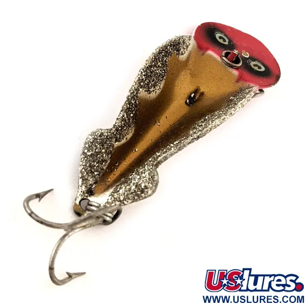 Buck Perry Spoonplug Blizgė, Raudona/Balta/Auksinė, 10g, #11300