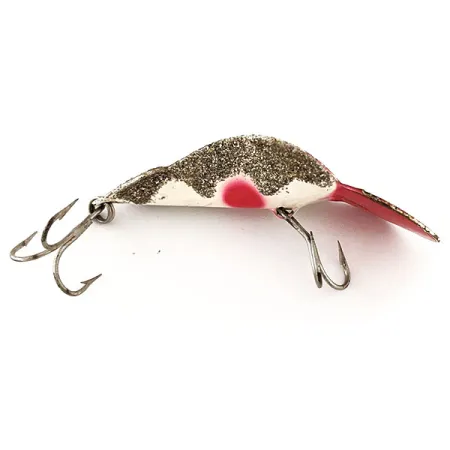 Buck Perry Spoonplug Blizgė, Raudona/Balta/Auksinė, 10g, #11300