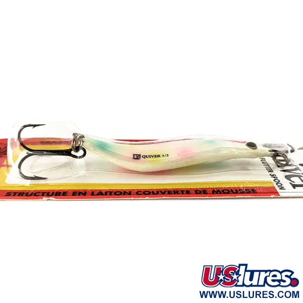 Luhr Jensen Quiver Glow Blizgė, Glow Wonder, 14g, Švytinti, #11338