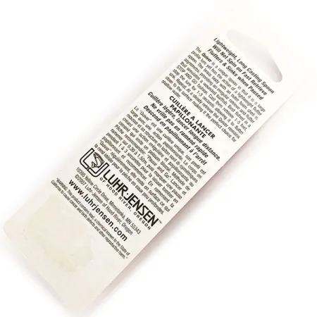 Luhr Jensen Quiver Blizgė, Fire Tiger, 7g, Žalvaris/Putplastis, #12036