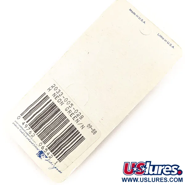 Luhr Jensen Pro Trout 5 Sukrė, Hammered Green, 11g, Vintage, #11342