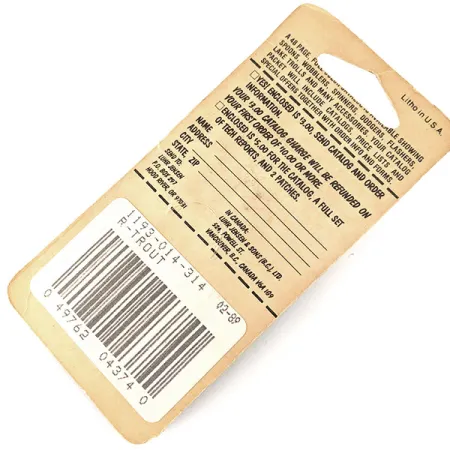 Luhr Jensen Hus-lure Blizgė, Vaivorykštinis upėtakis, 7g, #11344