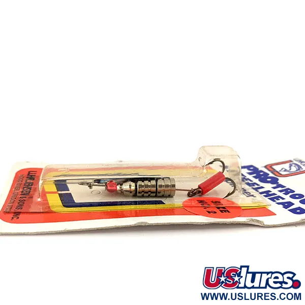 Luhr Jensen Pro Trout 2 Sukrė, Hammered Blue, 4g, Kalinėtas lapelis, #11345