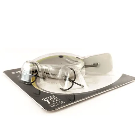 Storm Arashi Rattling Flat 7 Crankbait, Mėlyna/Sidabrinė, 12g, #11347