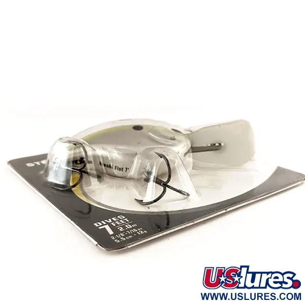 Storm Arashi Rattling Flat 7 Crankbait, Mėlyna/Sidabrinė, 12g, #11347